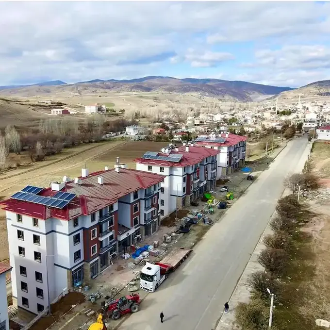 TOKİ konutları · Köse, Gümüşhane — Aqua Smart Mühendislik